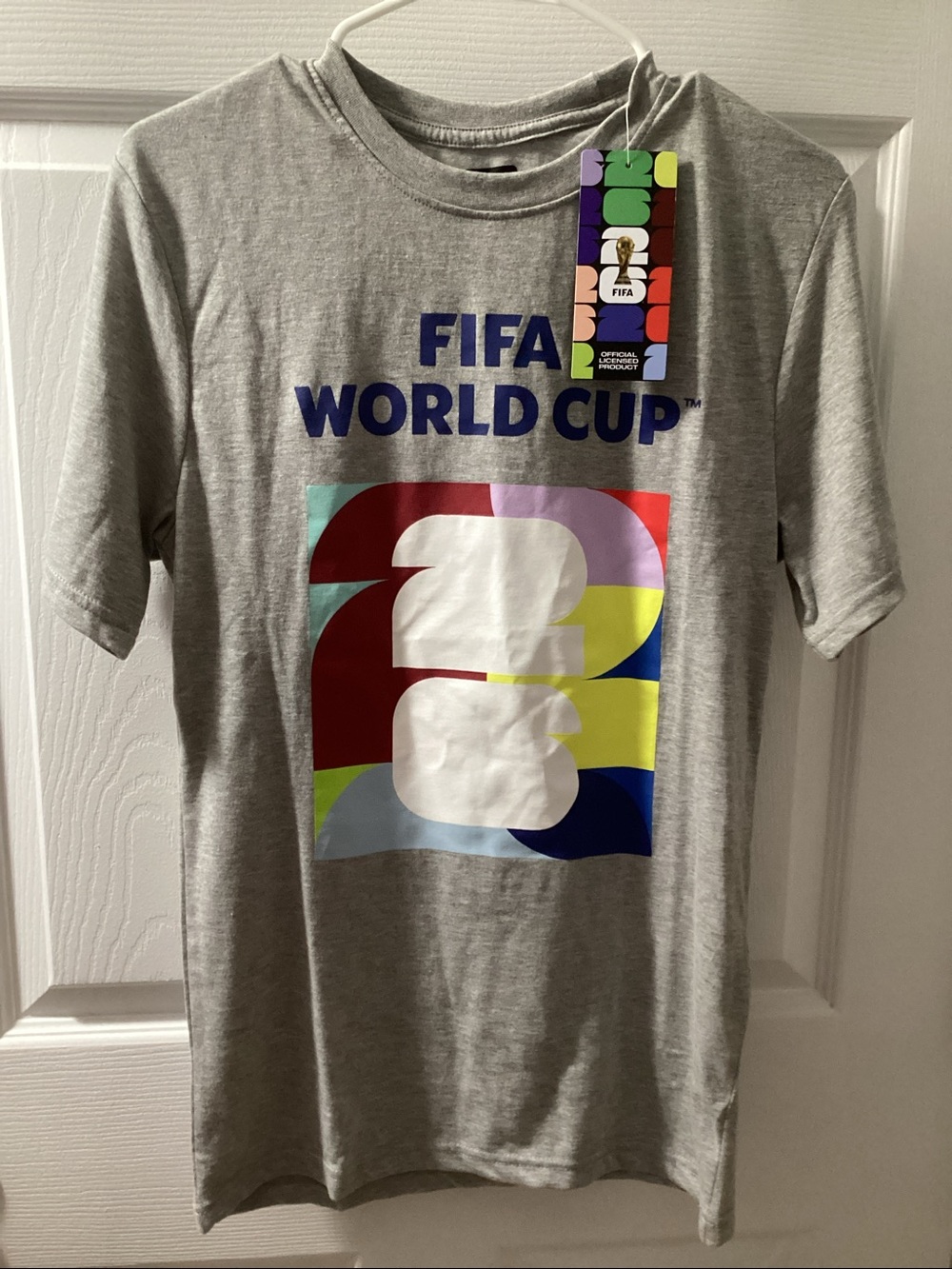 NWT 2026 FIFA Adult Small T-shirt